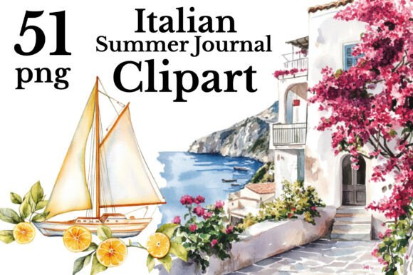 Download Italian Summer Journal Clipart - Italian summer Collection